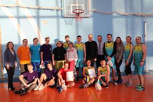 Товарищеская встреча по волейболу