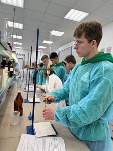Ученики Волховской ФА-школы в Череповецком государственном университете